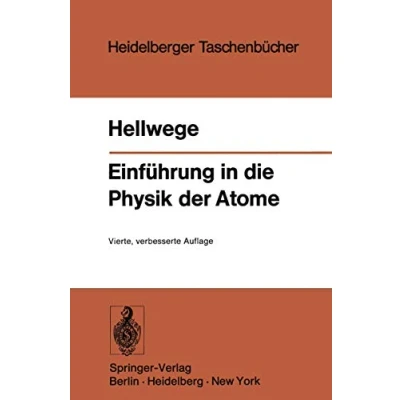Abbildung von Einführung in die Physik der Atome (Heidelberger Taschenbücher, 2, Band 2)