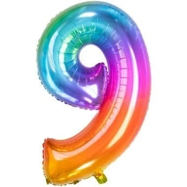 Abbildung von Helium Ballon Leckerer gummiary Regenbogen Abbildung 9 81 cm