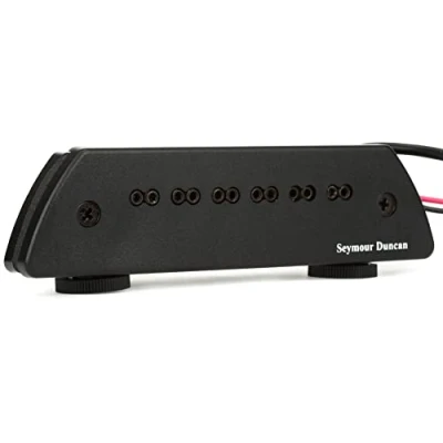 Abbildung von Seymour Duncan SA 6 Rosace Mag Serie Akustikgitarren Tonabnehmer Schwarz