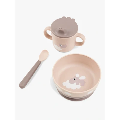 Abbildung von Done By Deer Foodie Geschirr Set Happy Clouds, Powder