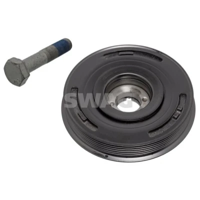 Abbildung von SWAG 62 93 3782 Kurbelwellenriemenscheibe 6PK 162 5 mit Schraube CITROËN: C8, Berlingo / First I Kastenwagen, C5 Schrägheck