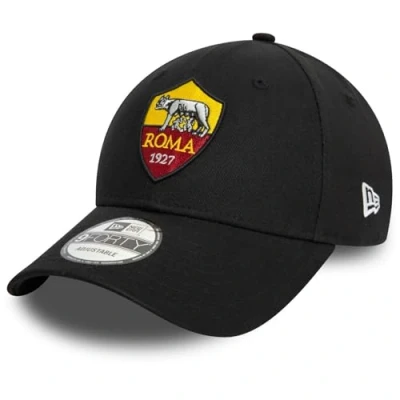Abbildung von New Era 9FORTY Strapback AS ROMA Cap, Herren, Größe: One Size, Black