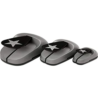 Abbildung von Stanzer Set, Größe 25 + 49 75 mm, Stern, 3 Stück