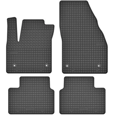 Abbildung von Fußmatten Vorne und Hinten 4er Set für OPEL MERIVA B 2010 2017 Gummi Gummimatten