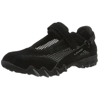 Abbildung von Allrounder Riemchenballerina, Damen, Größe: 40.5, Schwarz Schuhe