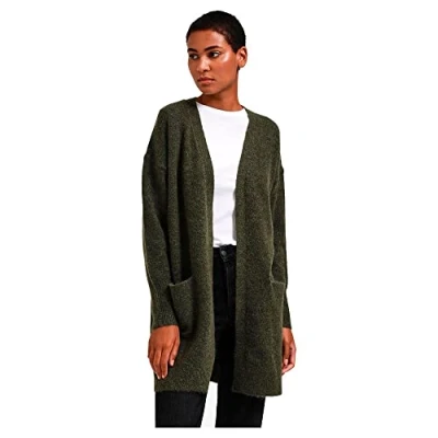 Abbildung von Selected Femme Slflulu NEW LONG Cardigan Strickjacke, Damen, Größe: 40, Kalamata