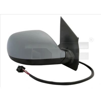 Abbildung von Außenspiegel Tyc 337 0287 rechts grundiert für elektr.Spiegelverstellung, konvex, beheizbar, elektrisch anklappbar, ohne Antenne
