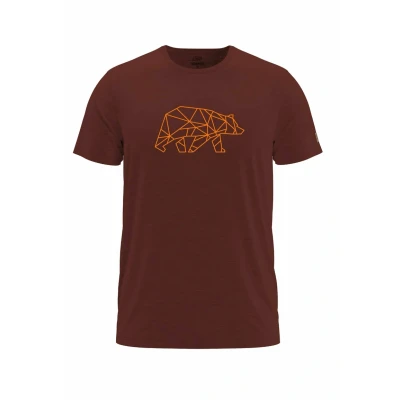 Abbildung von Forsberg Tshirt print, Herren, Größe: Medium, Bordeaux