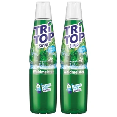 Abbildung von Tri Top Getränke Sirup Waldmeister 600ml wenig Zucker kalorienarm (2er Pack)