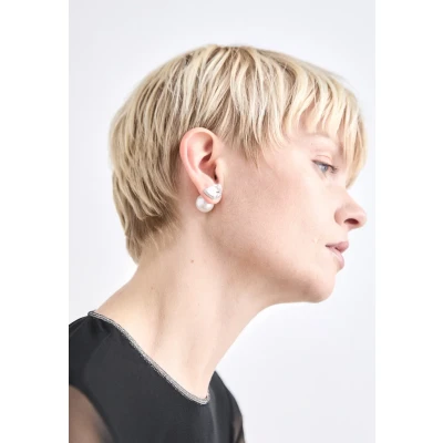 Abbildung von Swarovski Lucent STUD SET Ohrringe silvercoloured, Damen, Größe: One Size, Silver coloured