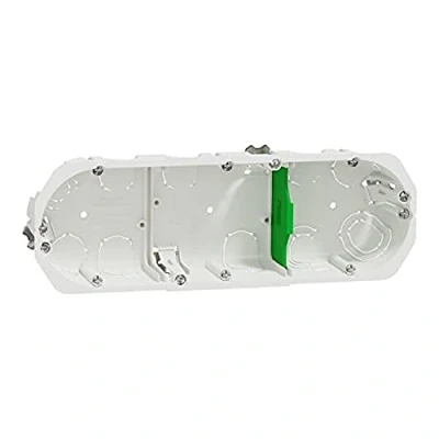 Abbildung von Schneider Electric IMT35934 Multifix Einbaudose, Durchmesser 67 mm, prof 40 3 Stellen, Abstand 71 mm