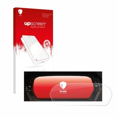 Abbildung von upscreen Schutzglas für Audi A3 2023 Virtual cockpit Plus Schutzfolie, Glas Folie [Klar, 9H Panzerschutz, Anti Fingerprint]