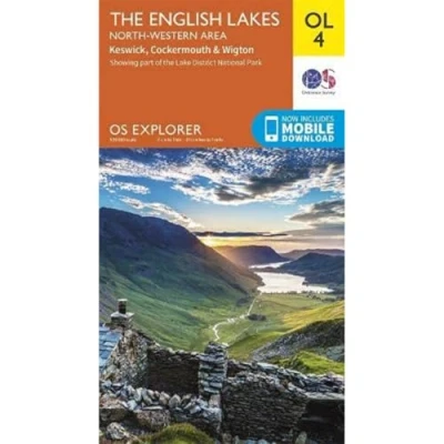 Abbildung von The English Lakes North Western Area: Keswick, Cockermouth &amp; Wigton (OS Explorer)