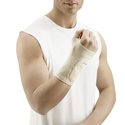 Abbildung von Bauerfeind ManuTrain Handgelenkbandage, Farbe: Natur, Größe: rechts 2