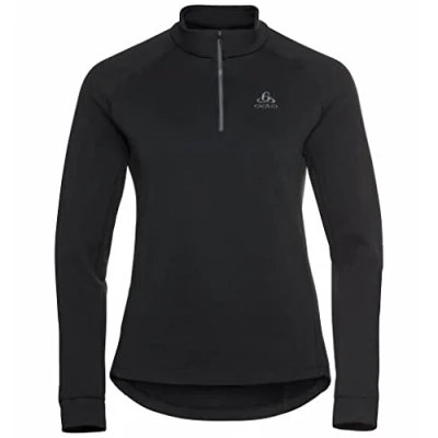 Abbildung von ODLO MID Layer Berra Fleecepullover, Damen, Größe: XXL, Black