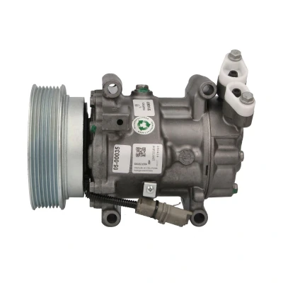 Abbildung von ELSTOCK 51 0451 Kompressor PAG 46 R 134a mit Dichtungen RENAULT: CLIO 3, Kangoo II / Grand Kangoo, TWINGO 2, NISSAN: Note I, MICRA 3
