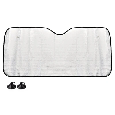 Abbildung von AMiO 01536 Auto Sonnenschutz silber PE (Polyethylen) 1