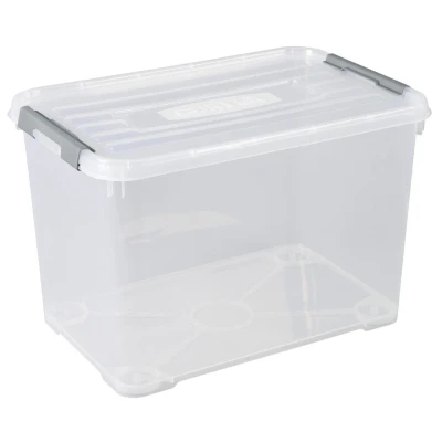 Abbildung von Curver Aufbewahrungsbox 240682 Kunststoffbox HANDY geschlossen, stapelbar (B x H T)