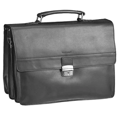 Abbildung von Burkely Vintage Dean Aktentasche Leder 38 cm