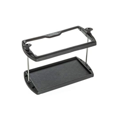 Abbildung von Attwood 9095 5 USCG genehmigte 27 Serie strapazierfähige, verstellbare Batterieablage für Boote, Schwarz