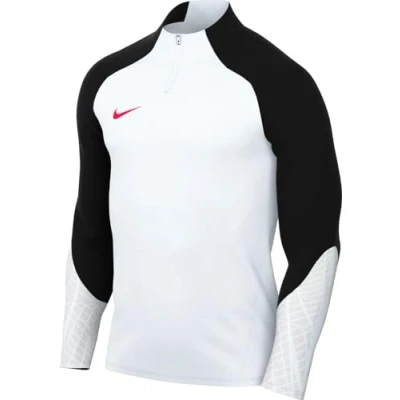 Abbildung von Nike Performance M NK DF STRK DRIL TOP Langarmshirt, Herren, Größe: Medium, Weissschwarzrot