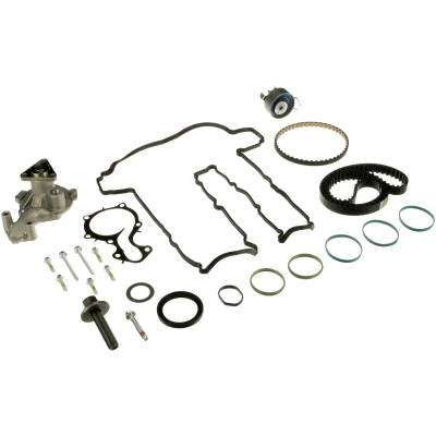 Abbildung von Wasserpumpe + Zahnriemensatz GATES KP3T359HOB