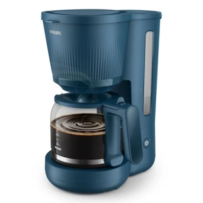 Abbildung von Philips HD7411/70, Drip coffee maker, 1.38 L, Ground coffee, 1080 W, Blue
