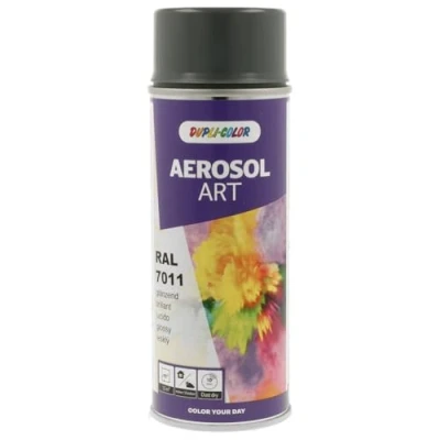 Abbildung von Dupli Color 733086 AEROSOL ART RAL 7011 eisengrau glänzend 400 ml