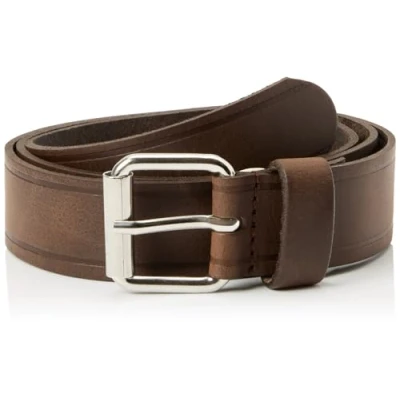 Abbildung von JACK&amp;JONES Herren JACPEET Belt Synthetikgürtel, Brown Stone, 90