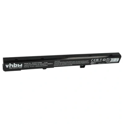 Abbildung von vhbw 1x Akku kompatibel mit Asus X551MAV SX385B, SX386B, SX942H, SX368B Notebook (2200 mAh, 14,4 V, Li Ion)