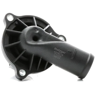 Abbildung von METZGER 4006076 Kühlwasserthermostat 87 mit Dichtung Kunststoff AUDI: A6 C6 Avant, A4 B7 Limousine, VOLKSWAGEN: Touareg I, Phaeton