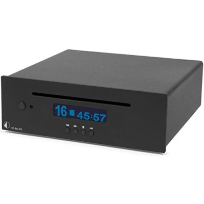 Abbildung von Pro Ject CD Box DS, High End Audio Player mit 24bit/192kHz Burr Brown DAC (Schwarz)