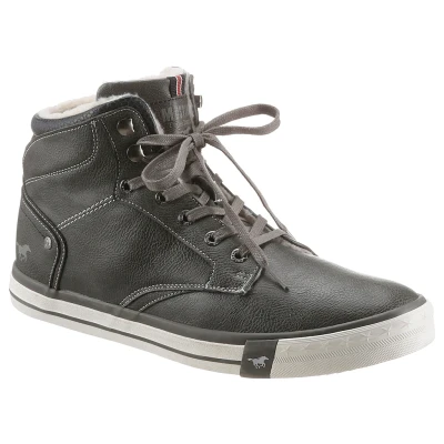 Abbildung von Mustang Sneaker high, Herren, Größe: 40, Dunkelgrau Schuhe