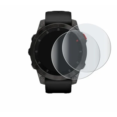 Abbildung von BROTECT Full Cover Schutzfolie Matt für Garmin epix (Gen. 2) (2 Stück) Screen Displayschutz Folie, 3D Curved, Anti Reflexion