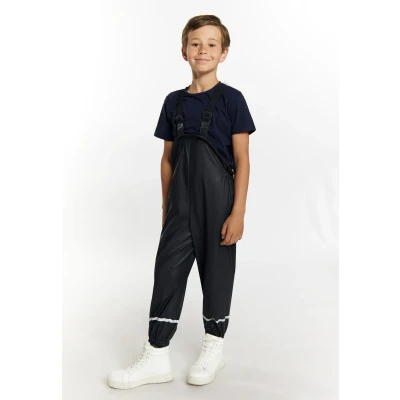 Abbildung von SCHMUDDELWEDDA Regenhose aus recyceltem Material 104 / Schwarz 100% Polyester (recycelt)