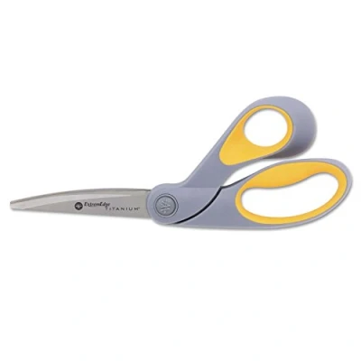 Abbildung von Westcott ExtremEdge Titan Schere, verstellbare Spannung, 22,9 cm, Grau