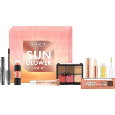 Abbildung von Catrice SUNGLOWER LOOK Set, Multi Mehrfarbig, glänzend, strahlend, acetonfrei, vegan, ohne Mikroplastikpartikel, glutenfrei, 1er Pack (1pcs)
