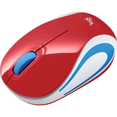 Abbildung von Logitech Wireless Mini Mouse M187 Red