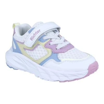 Abbildung von Richter Klett Jumper Sneaker low für Kinder, Größe: 25, White sky lemona ros Schuhe