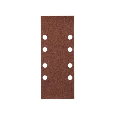 Abbildung von kwb Schleifstreifen 93x230 mm aus Korund in den Körnungen 40, 80, 120, 180, hochwertige Verleimung, robuster Papierträger, universal einsetzbar für Schliff von Holz und Metall