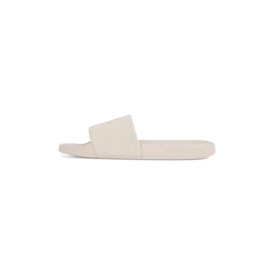 Abbildung von Calvin Klein Jeans Slide Monogram Pantolette flach, Damen, Größe: 41, Triple whisper pink Schuhe