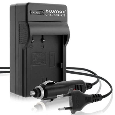 Abbildung von Blumax BP 511 / 511A Ladegerät passend zu Canon EOS 5D/ 10D/ 20D/ 300D/ 30D/ 40D/ 50D UVM