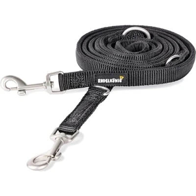 Abbildung von Rudelkönig Hundeleine Gepolsterte Bella, Verstellbare Führleine 2,30m, Nylon, Neopren (1 tlg), Für alle Hundegrößen
