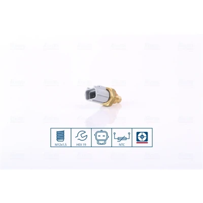 Abbildung von NISSENS 207043 Kühlmitteltemperatursensor FORD: Transit Mk6 Bus