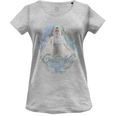 Abbildung von The Lord Of Rings Damen Wolotrmts002 T Shirt, Grau meliert, X Large