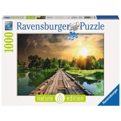 Abbildung von Ravensburger Puzzle 19538 Mystisches Licht 1000 Teile, Puzzleteile