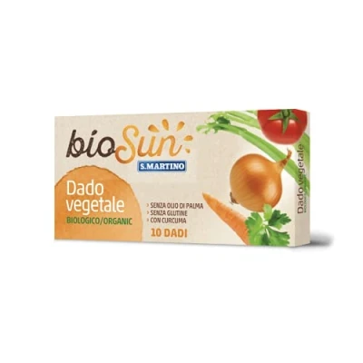 Abbildung von S.Martino BioSun Bio Brühwürfel Gemüsebrühe, 1er Pack (1 x 100 g)