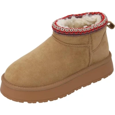 Abbildung von Palado by Sila Sahin Snowboot/Winterstiefel, Damen, Größe: 37, Camel Schuhe