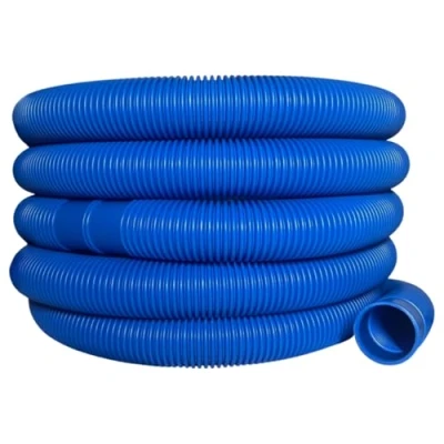 Abbildung von AquaOne Poolschlauch 38mm 6 Meter 1 1/2&quot; Hochwertiger Pool Schlauch in blau für Garten &amp; Schwimmbad Solarschlauch Schwimmbadschlauch Saugschlauch Pumpenschlauch Flexibel Wasserschlauch
