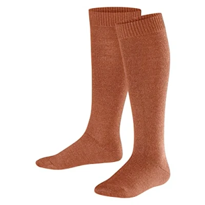 Abbildung von Falke Comfort WOOL Kneehigh WARM Kniestrümpfe für Kinder, Größe: 23 26, Terracotta